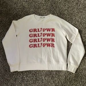 Rebecca Minkoff GRL PWR Sweatshirt